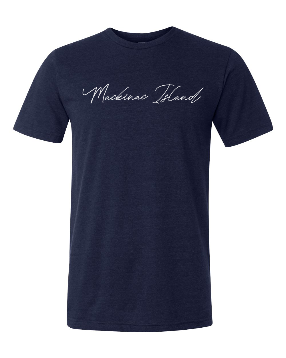 Mackinac Island Script Short Sleeve T-Shirt