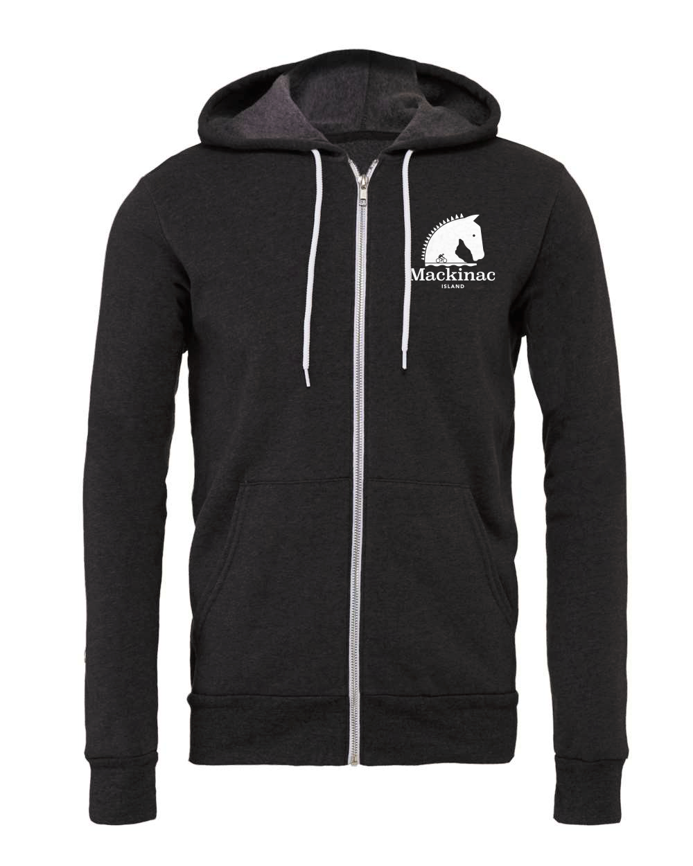 ICON Chest Zip-Up Hoodie