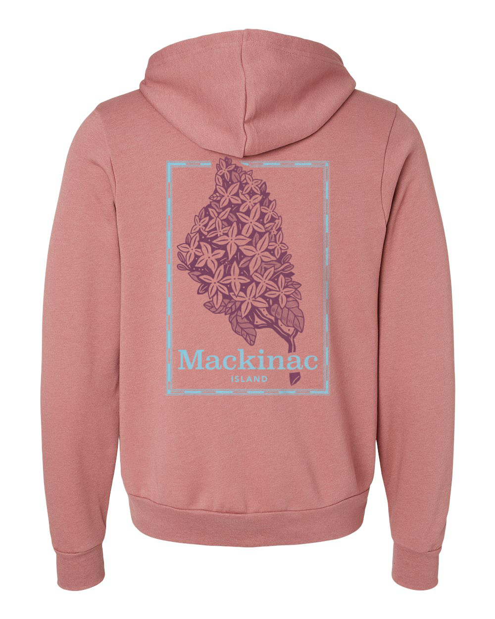 Lilac Island Zip-Up Hoodie