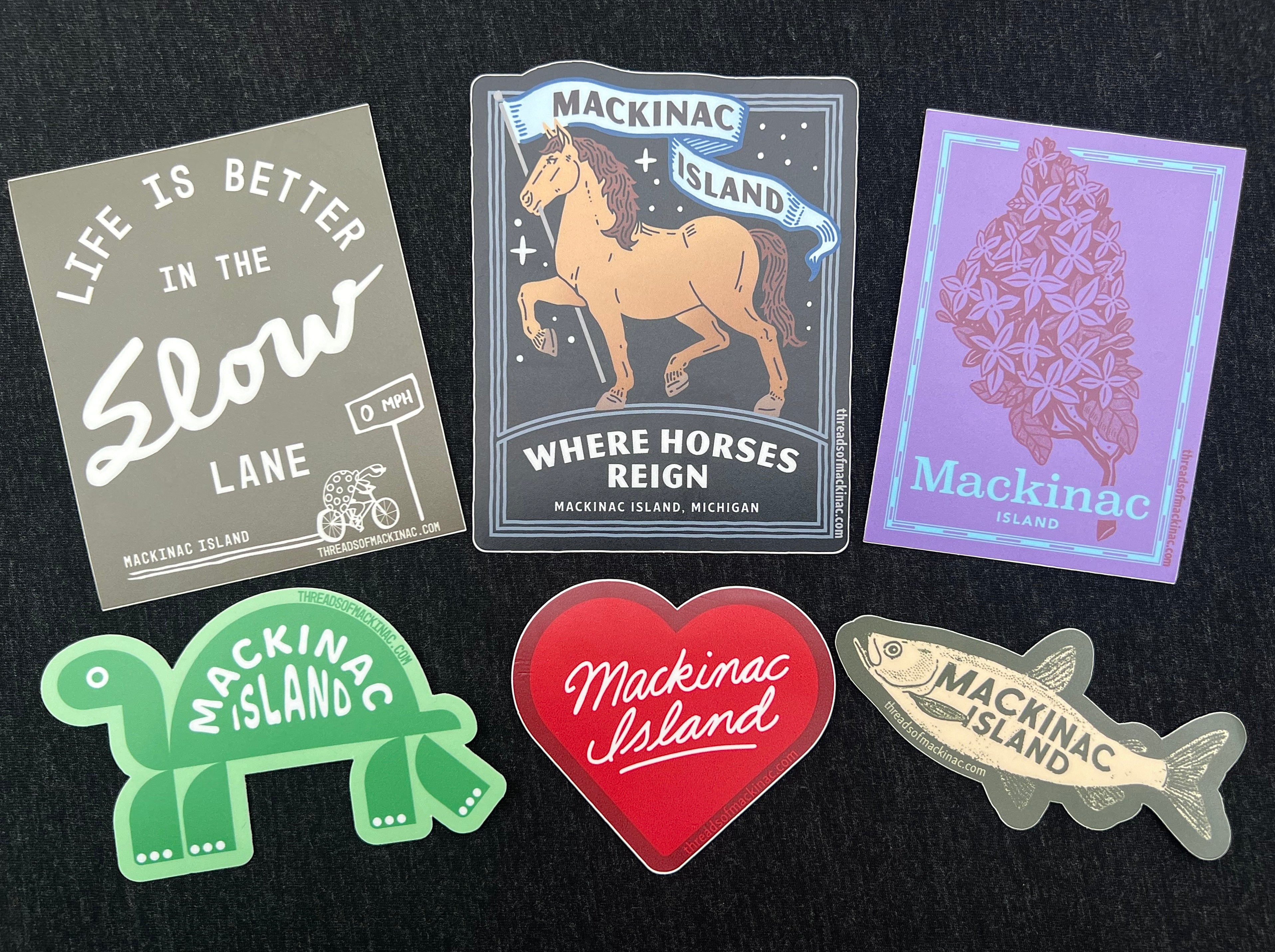 Mackinac Stickers